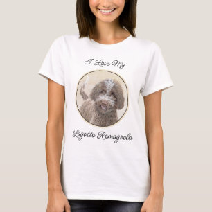 Lagotto Romagnolo Malerei - Niedliche Original Dog T-Shirt