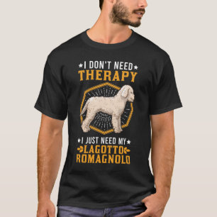 Lagotto Romagnolo Therapie Lagotti Truffle Suche T-Shirt