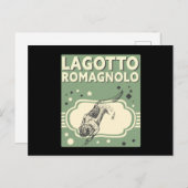 Lagotto Romagnolo Water Dog Lagotto Romagnolos Postkarte (Vorne/Hinten)