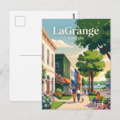 LaGrange, Georgia Postkarte (Vorne/Hinten)