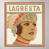 Lagresta Cigar Label Poster (Vorne)