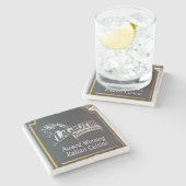 Lagrotta Buckhead, Lagrotta Atlanta, Lagrotta Steinuntersetzer (Seitenansicht)