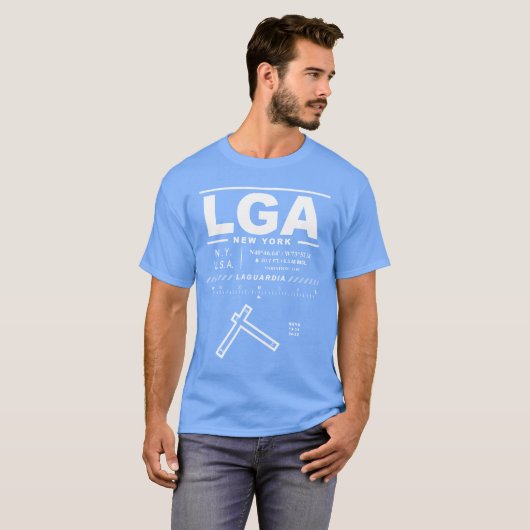 LaGuardia Airport LGA T-Shirt (Vorne ganz)