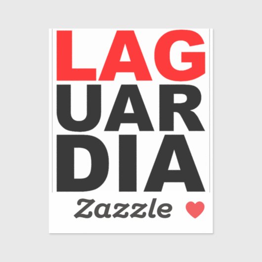 LaGuardia High School Sticker - SQUARE 2x2 (Blatt)