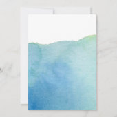 Laguna Babydusche Einladung (Rückseite)