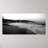 Laguna Beach B&W Poster (Vorne)