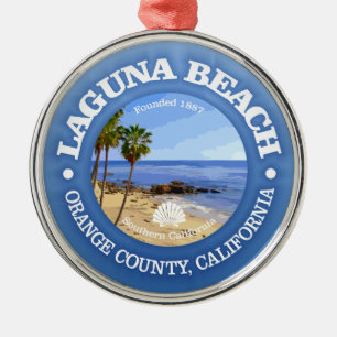 Laguna Beach (C) Ornament Aus Metall