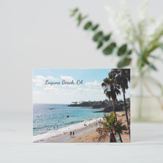 Laguna Beach, CA Postkarte (Stehend Vorderseite)