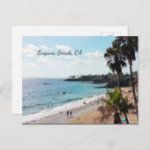 Laguna Beach, CA Postkarte (Vorne/Hinten)