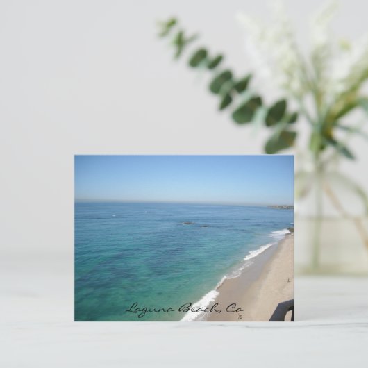 Laguna Beach, Ca Postkarte (Stehend Vorderseite)