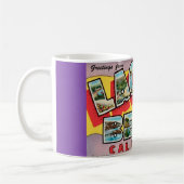 Laguna Beach CA Postkarte Kaffeetasse (Links)