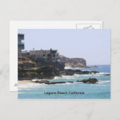 Laguna Beach California Postkarte (Vorne/Hinten)