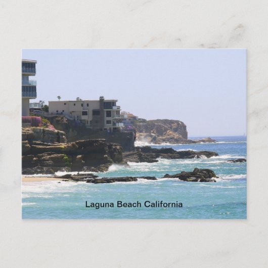Laguna Beach California Postkarte (Vorderseite)