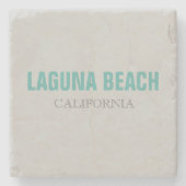 Laguna Beach California Stone Untersetzer (Vorderseite)