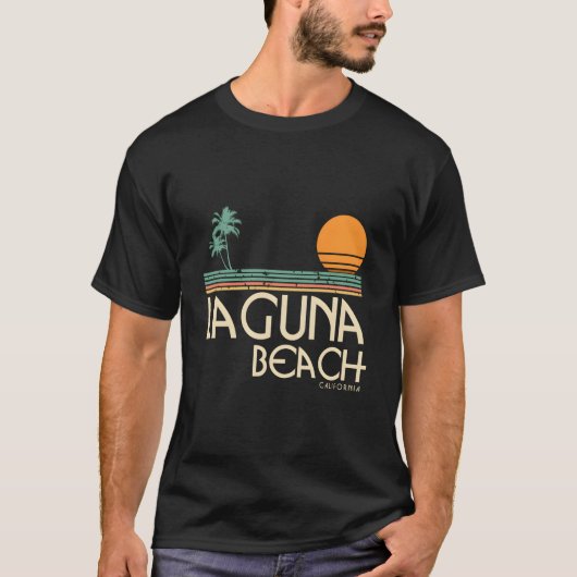 Laguna Beach California Surf T-Shirt (Vorderseite)
