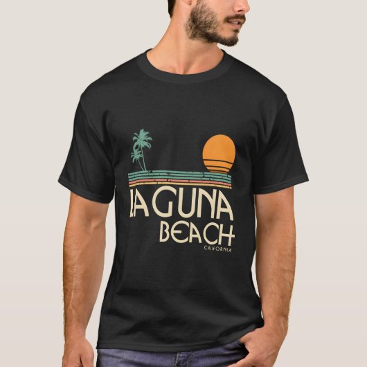 Laguna Beach California Surf T-Shirt (Vorderseite)