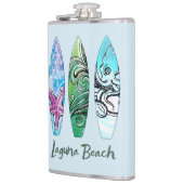 Laguna Beach California Surfboards Flask Flachmann (Links)