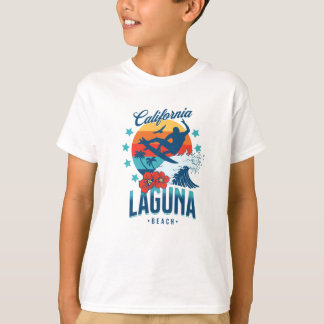 Laguna Beach California surfen T-Shirt