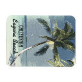 Laguna Beach California Vintages Retro-Poster Magnet (Horizontal)
