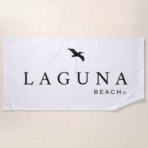 Laguna Beach, Florida Beach Handtuch