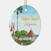 Laguna Beach Heisler Park Schmuck Keramik Ornament (Rechts)