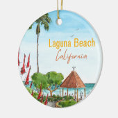 Laguna Beach Heisler Park Schmuck Keramik Ornament (Links)