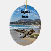 Laguna Beach Holiday Keramikornament (Rechts)