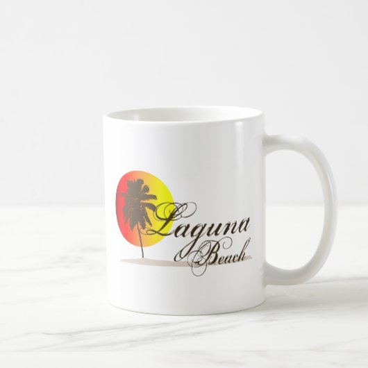Laguna Beach Kalifornien Kaffeetasse (Rechts)