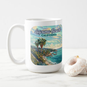 Laguna Beach Kalifornien Orange County Vintage Kaffeetasse