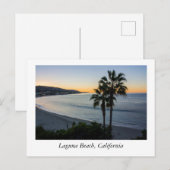 Laguna Beach, Kalifornien Postkarte (Vorne/Hinten)