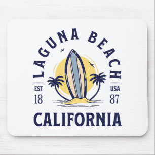 Laguna Beach Kalifornien Surfen Sommerurlaub Vinta Mousepad