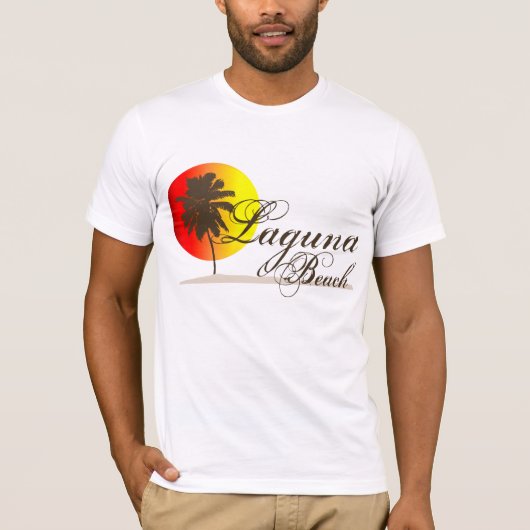 Laguna Beach Kalifornien T-Shirt (Vorderseite)