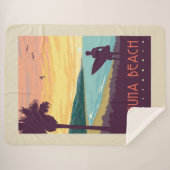 Laguna Beach | Laguna Beach Sherpadecke (Vorderseite (Horizontal))