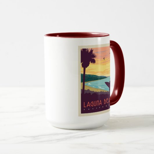 Laguna Beach | Laguna Beach Tasse (VorderseiteRechts)