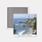 Laguna Beach Magnet (Vorderseite/Rückseite)