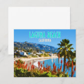 Laguna Beach Orange Landkreis Kalifornien Vintag (Vorne/Hinten)