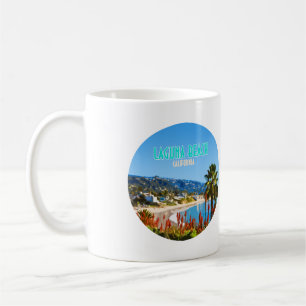 Laguna Beach Orange Landkreis Kalifornien Vintag Kaffeetasse