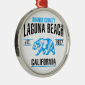 Laguna Beach Ornament Aus Metall (Rechts)