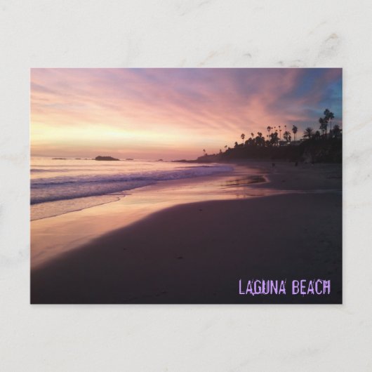 Laguna Beach Postcard Postkarte (Vorderseite)