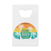 Laguna Beach Retro Geldbeutel Flaschenöffner (Rückseite)