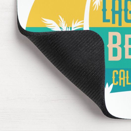 Laguna Beach Retro Mousepad (Ecke)