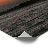 Laguna Beach Sunset Landschaftliches Foto Poster (Ecke)