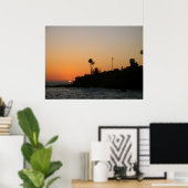 Laguna Beach Sunset Landschaftliches Foto Poster (Heimbüro)