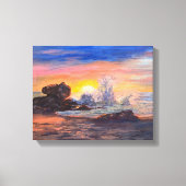 Laguna Beach Sunset Leinwanddruck (Vorderseite)