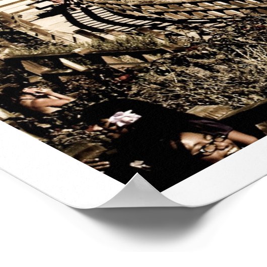 Laguna Beach Vintag Poster (Ecke)