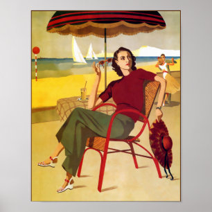 Laguna Beach Vintage Plakat