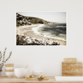 Laguna Beach Vintage Poster (Küche)