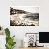 Laguna Beach Vintage Poster (Heimbüro)