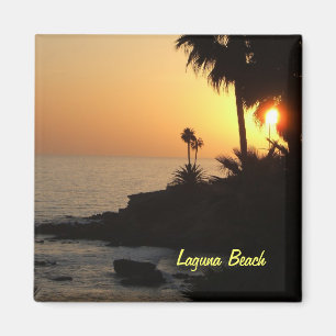 Laguna Beachozean-Sonnenuntergangmagnet Magnet