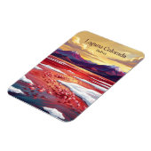 Laguna Colorada Bolivien Magnet (Linke Seite)